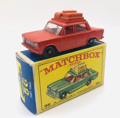 Matchbox 56b fiat 1500 rot - matchbox,