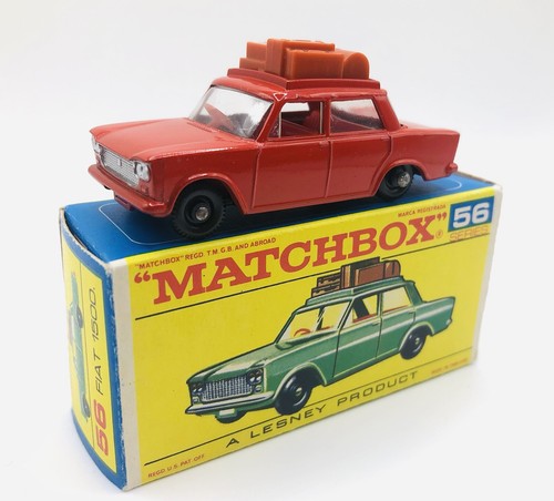Matchbox 56b fiat - matchbox, rot