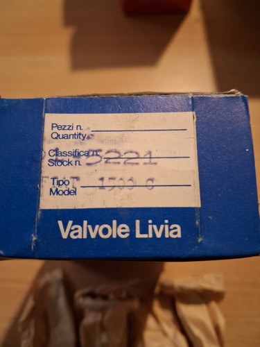 Fiat 1500 valves - 1500,