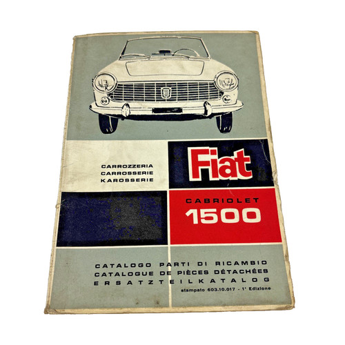 Fiat 1500 cabriolet - 1500,