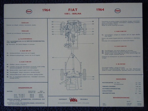Fiat 1500 berlina 1964 - fiat,