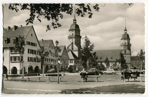 Freudenstadt marktplatz mit - am,
