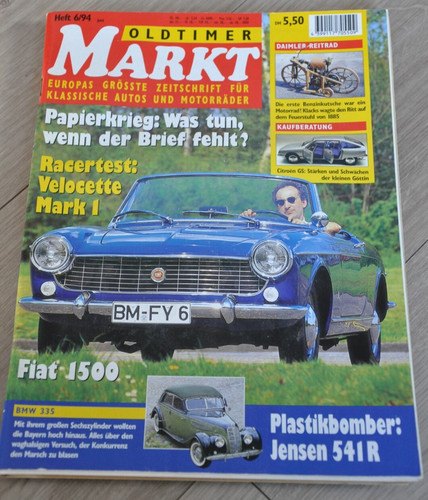 Oldtimer markt fiat - 06/94,,