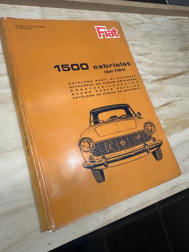 Fiat 1500 cabriolet - cabriolet, tipo