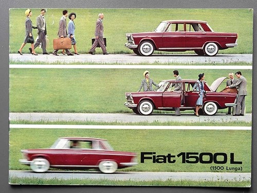 Prospekt fiat 1500 von - fiat,