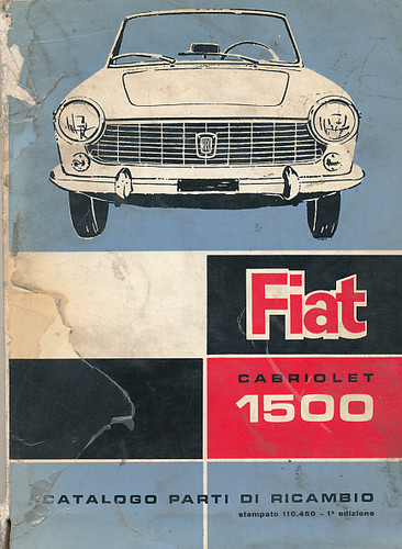 Fiat 1500 cabriolet - fiat,