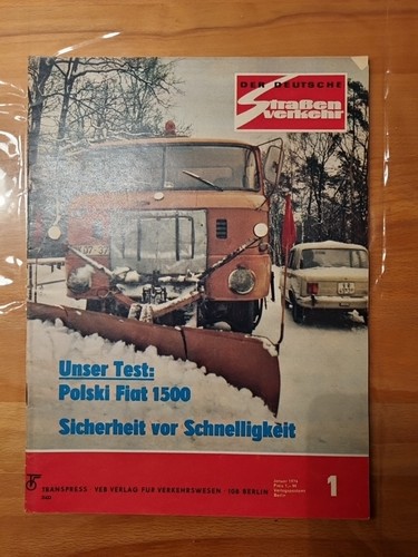 Der deutsche straßenverkehr - der,
