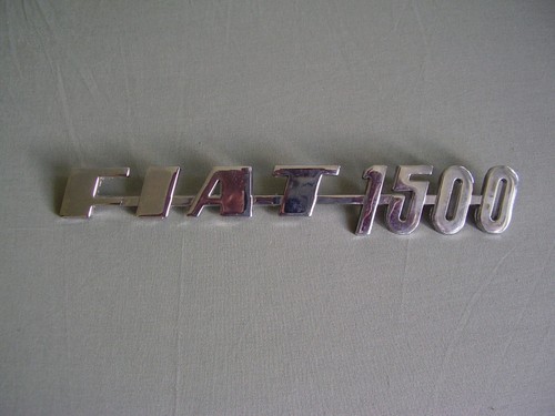 Fiat 1500 sign logo - 1500,